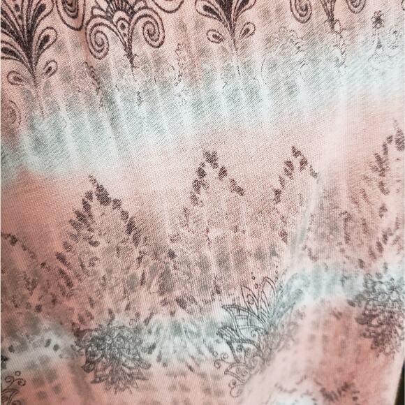 Tie Dye Boho Ombre Tank Top Junior M Evolution and Creation Lightweight Beach - Picture 5 of 11